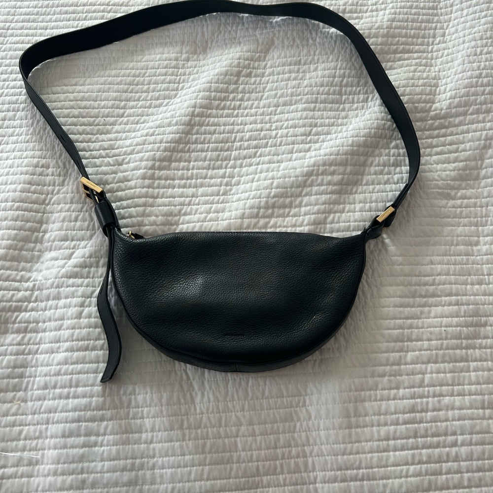 All Saint Half Moon Crossbody Bag